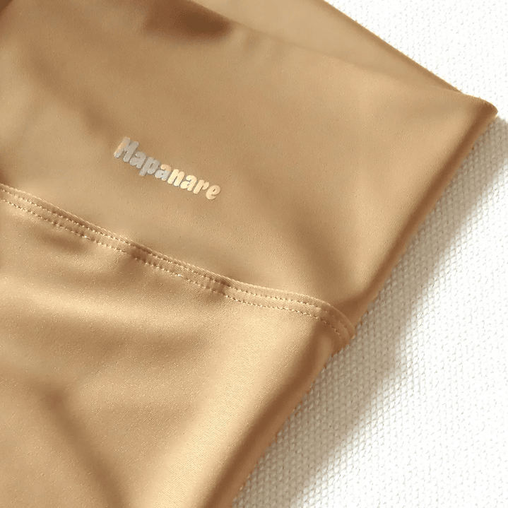 Calzas Larga Lycra Dupont Deportiva Costura Reforzada Beiges 4