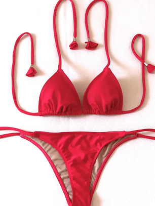 Traje de Baño Bikini  mod. Chocolate Prisma Color Fuscia