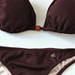 Traje de Baño Bikini  mod. Chocolate Roma Color Cafe Oscuro - Miniatura 3