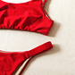 Traje de Baño Bikini  mod. Amazona Color Rojo - Miniatura 4