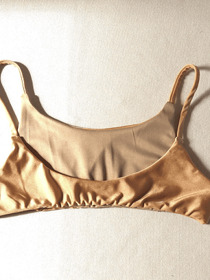 Traje de Baño Bikini  mod. Amazona Color Beiges