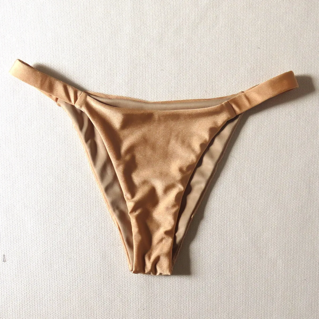 Traje de Baño Bikini  mod. Amazona Color Beiges 3