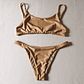 Traje de Baño Bikini  mod. Amazona Color Beiges - Miniatura 4