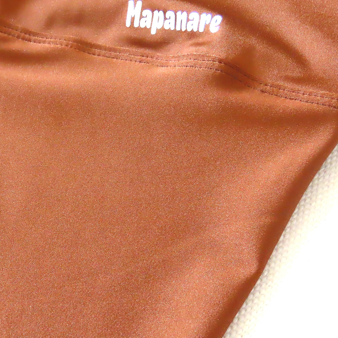 Calzas Larga Lycra Dupont Deportiva Costura Reforzada Cafe Ocre 5