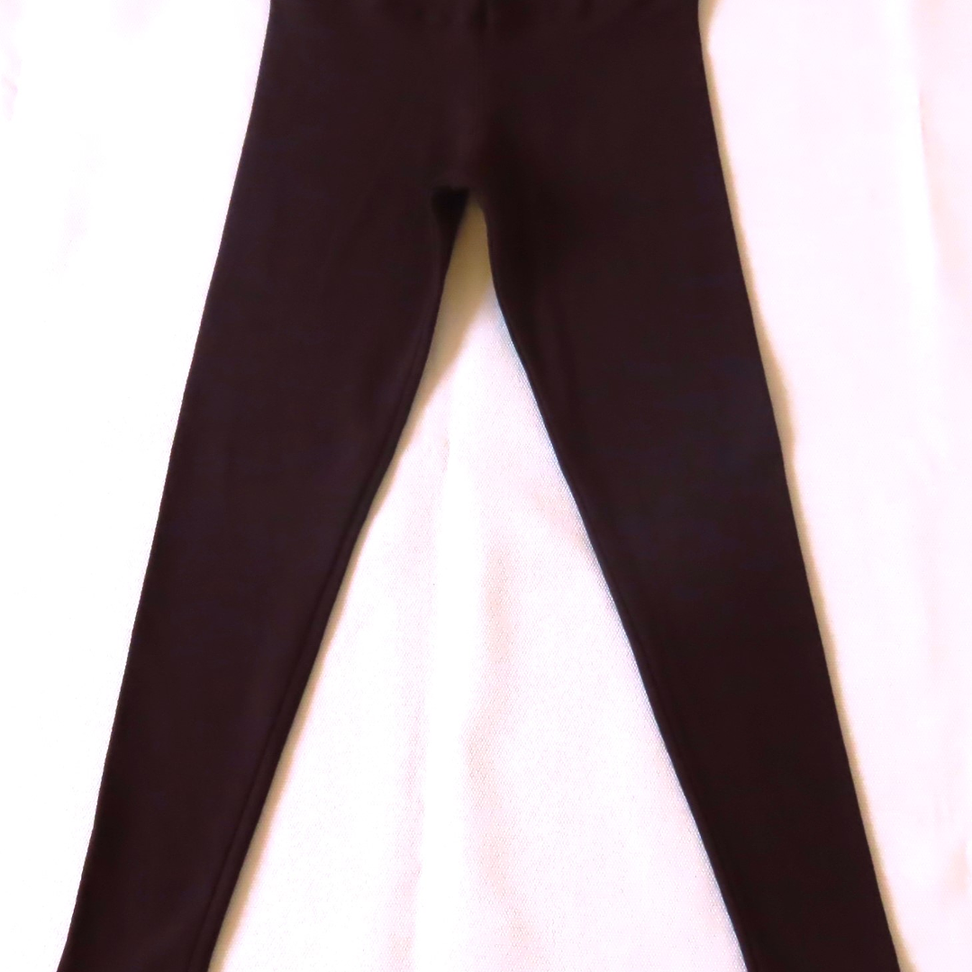 Calzas Larga Lycra Algodon Deportiva Costura Reforzada Cafe Oscuro 4