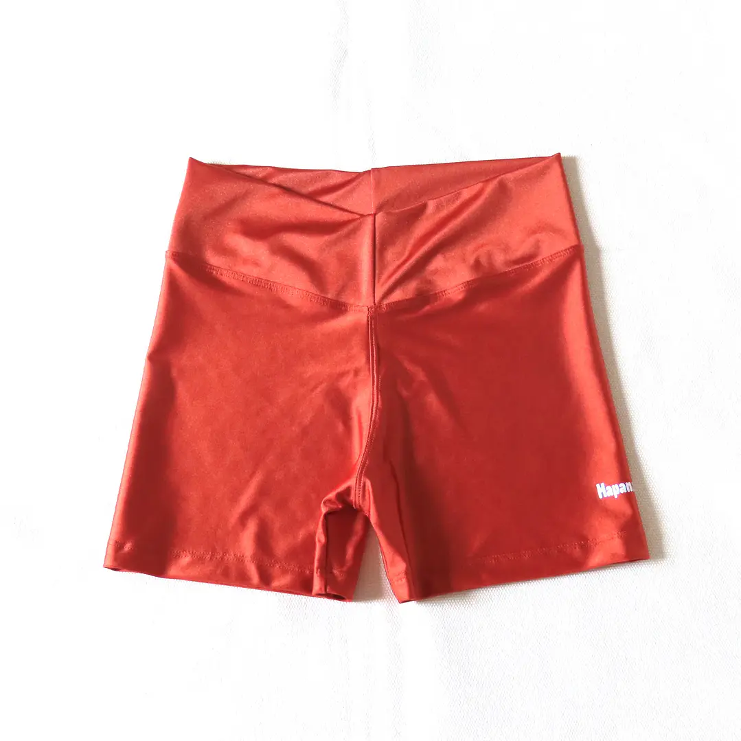 Calza Corta modelo Zen color Terracota en Lycra Dupont con costuras reforzadas  3