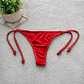 Bottoms/Calzón Semi Colaless Rojo individual del Bikini  mod. Chocolate  - Miniatura 1