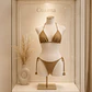 Bikini modelo CHOCOLATE FIT color Beige Oscuro sin costuras visibles   - Miniatura 2