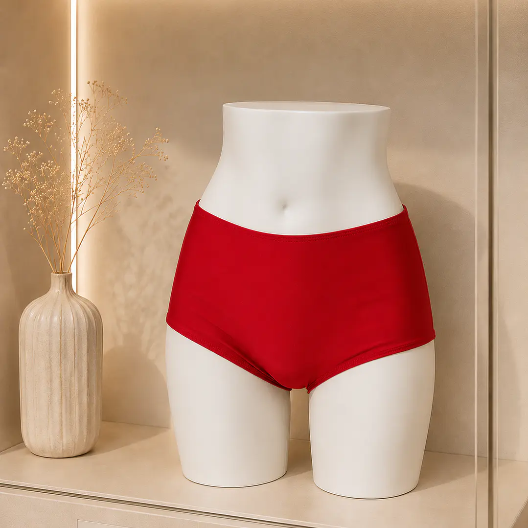 Bottoms/Calzón mod. Mérida color Rojo 2