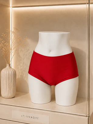 Bottoms/Calzón mod. Mérida color Rojo