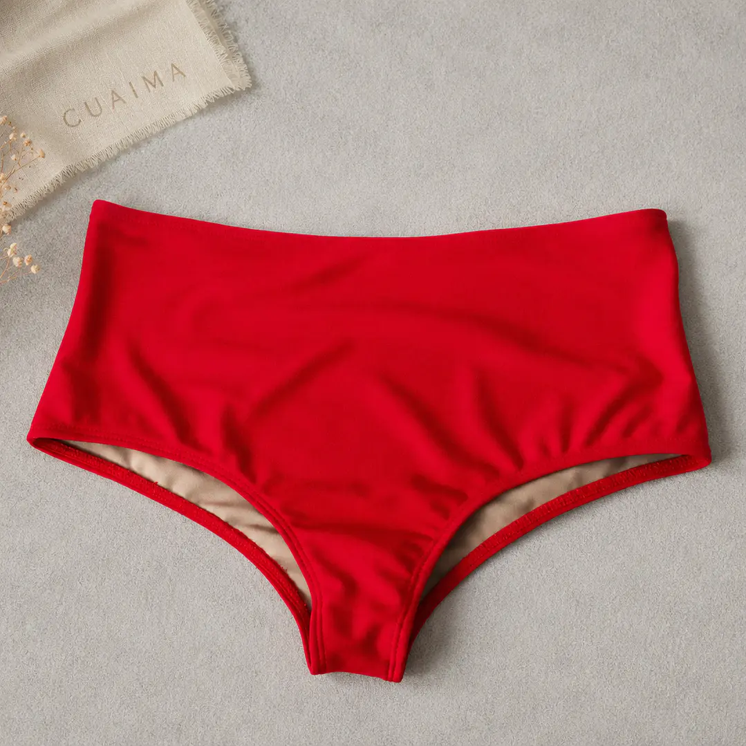 Bottoms/Calzón mod. Mérida color Rojo 3