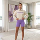 Calza Corta modelo ZEN color Lila en Lycra Dupont con costuras reforzadas  - Miniatura 1