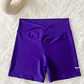 Calza Corta modelo ZEN -Morado- en Lycra con costuras reforzadas  - Miniatura 2