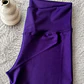 Calza Corta modelo ZEN -Morado- en Lycra con costuras reforzadas  - Miniatura 3