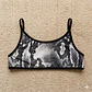 Top / Peto modelo ZEN en estampado de Serpiente tonos Negro-Gris - Miniatura 2