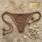 Bikini modelo CHOCOLATE FIT color MOKA  sin costuras visibles   - Miniatura 4