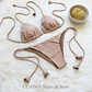 Bikini modelo CHOCOLATE FIT color BEIGE sin costuras visibles   - Miniatura 2