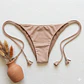 Bikini modelo CHOCOLATE FIT color BEIGE sin costuras visibles   - Miniatura 4
