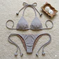 Bikini modelo CHOCOLATE FIT color GRIS Perla claro sin costuras visibles   - Miniatura 2