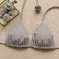 Bikini modelo CHOCOLATE FIT color GRIS Perla claro sin costuras visibles   - Miniatura 4