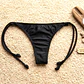 Bottoms/Panty Colaless Negro abrillantado individual mod. Chocolate  - Miniatura 4