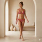 Bikini  MANDARINA  Rojo estampado aesthetic - Miniatura 7