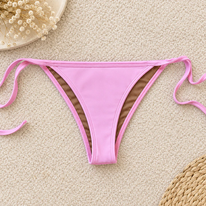 Bikini  MANDARINA  Rosado claro unicolor 3
