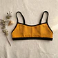 Bikini  ZOE Mostaza y Negro, bottoms  tipo colaless regulable - Miniatura 3