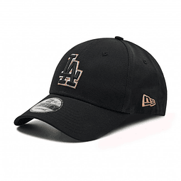 NEW ERA 940 LOS ANGELES DODGERS BLACK METALLIC POP UNISEX