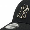 NEW ERA 940 NEW YORK YANKEES BLACK METALLIC POP UNISEX 