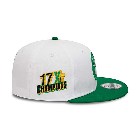 NEW ERA 950 BOSTON CELTICS WHITE ML