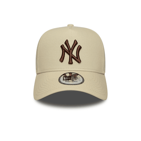 NEW ERA 940 AFRAME NEW YORK YANKEES LIGHT BEIGE
