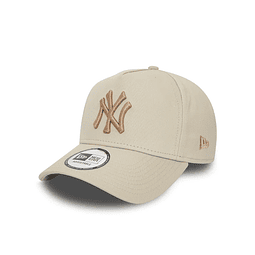 NEW ERA 940 AFRAME NEW YORK YANKEES LIGHT BEIGE