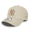NEW ERA 940 AFRAME NEW YORK YANKEES LIGHT BEIGE