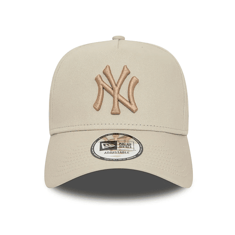 NEW ERA 940 AFRAME NEW YORK YANKEES LIGHT BEIGE