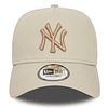NEW ERA 940 AFRAME NEW YORK YANKEES LIGHT BEIGE