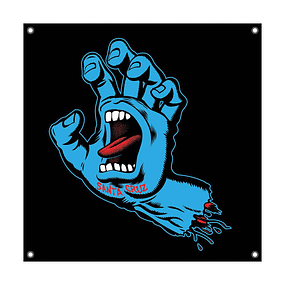 Screaming Hand Color Banner
