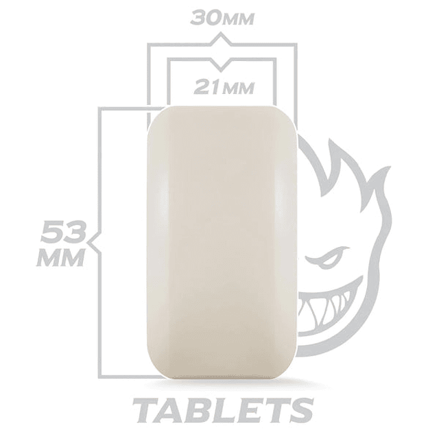F4 Tablets Wheels - 53mm