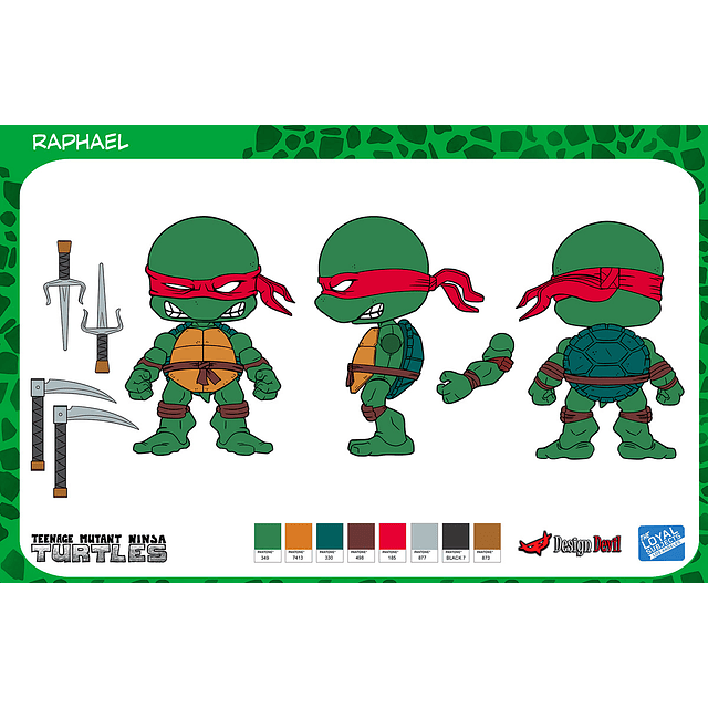 Raphael - TMNT Wave 2 (Open Box)