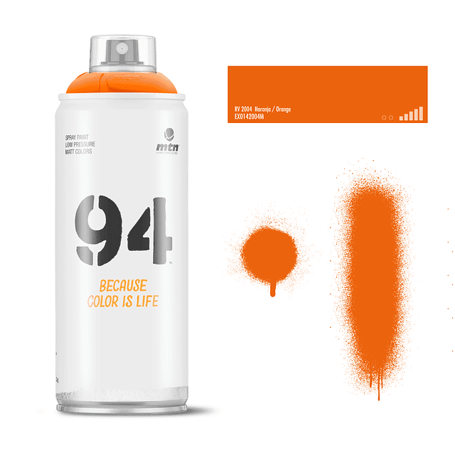MTN 94 Spray Paint - Naranja Kalani (RV-2004)