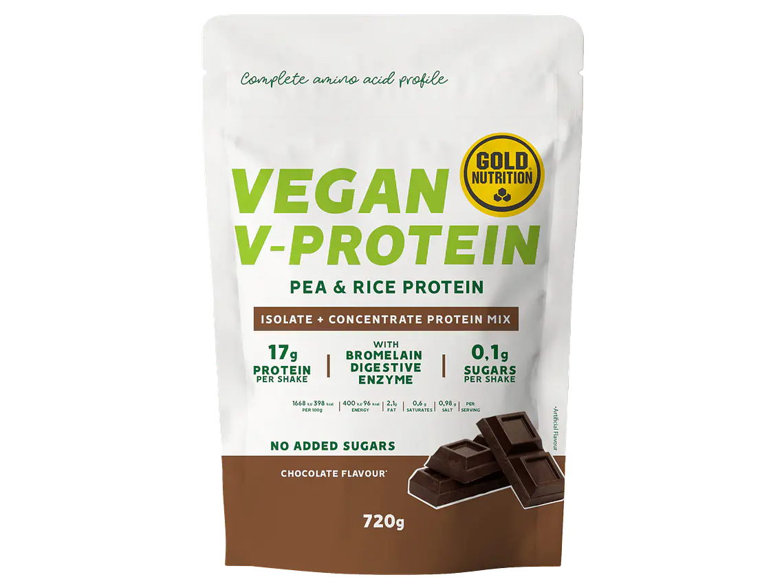 Vegan V-Protein 720g Gold Nutrition 1