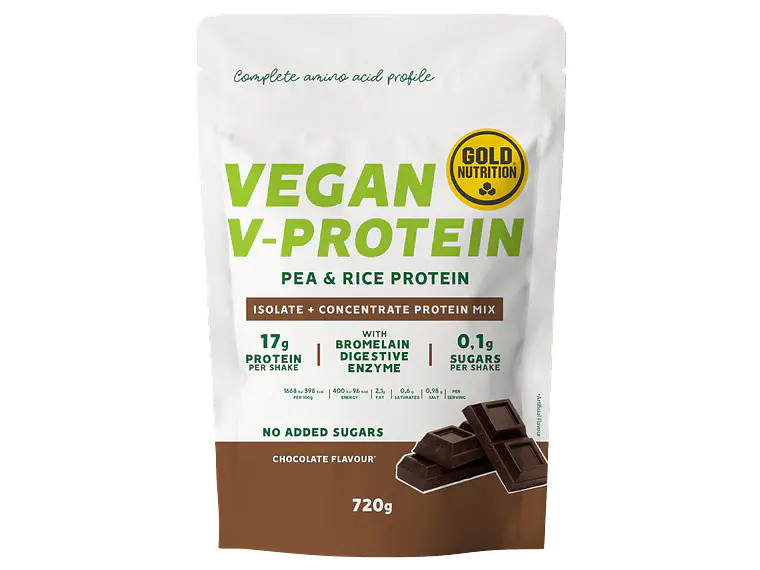 Vegan V-Protein 720g Gold Nutrition 1