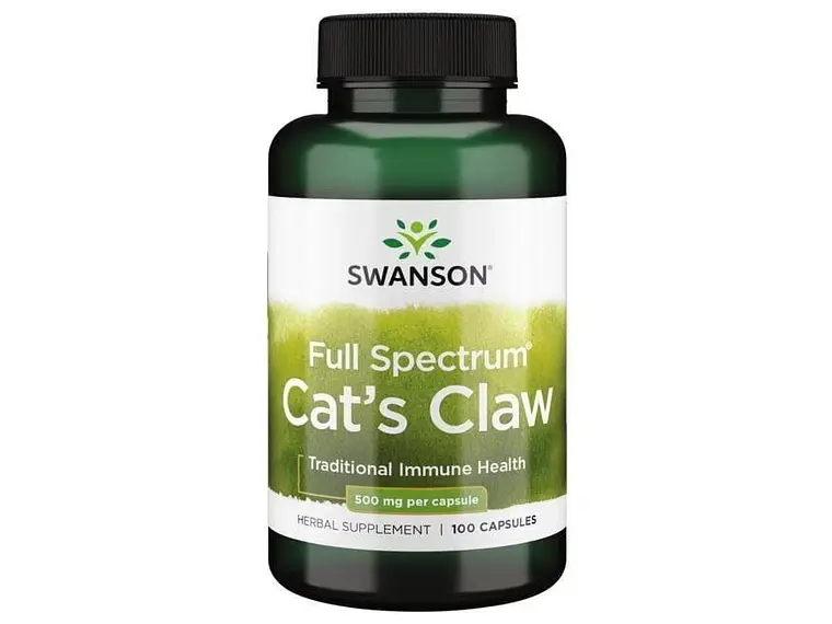 Full Spectrum Cat's Claw 500 Mg 100 Cápsulas  Swanson 1