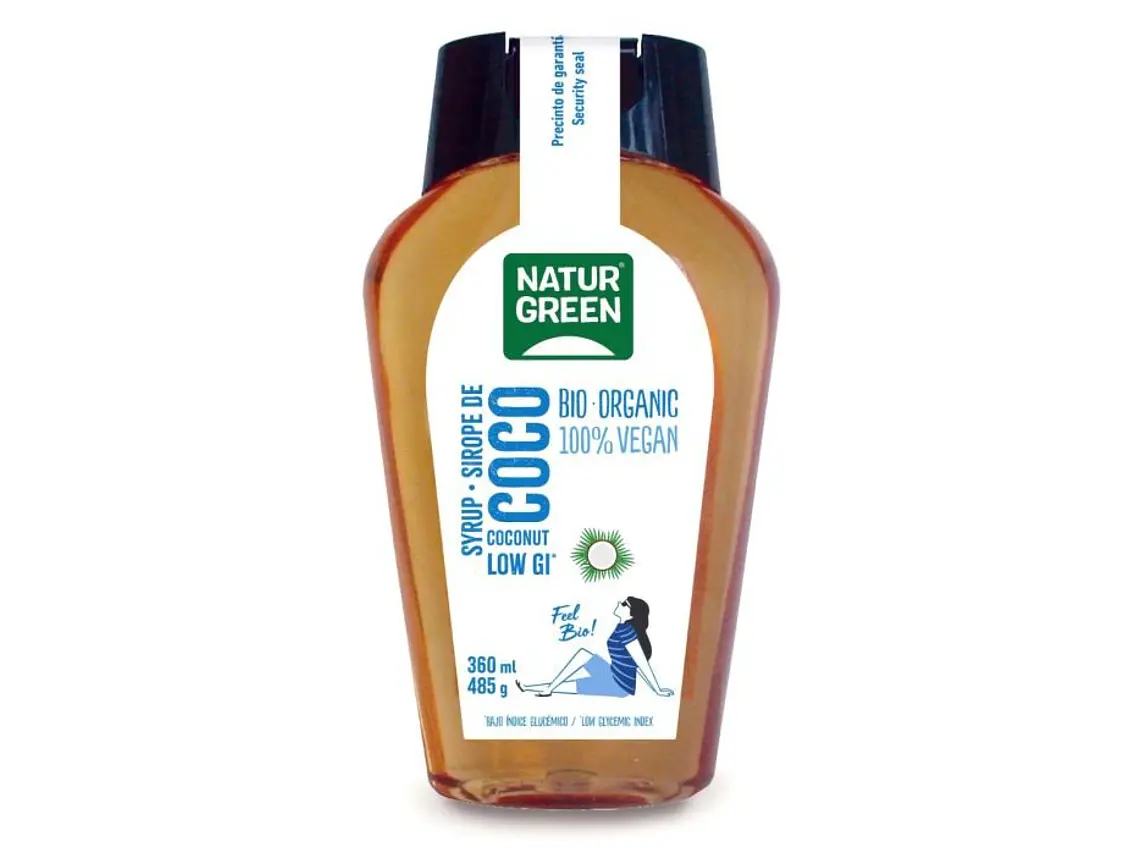 Xarope de Coco Bio 360 Ml Naturgreen 1
