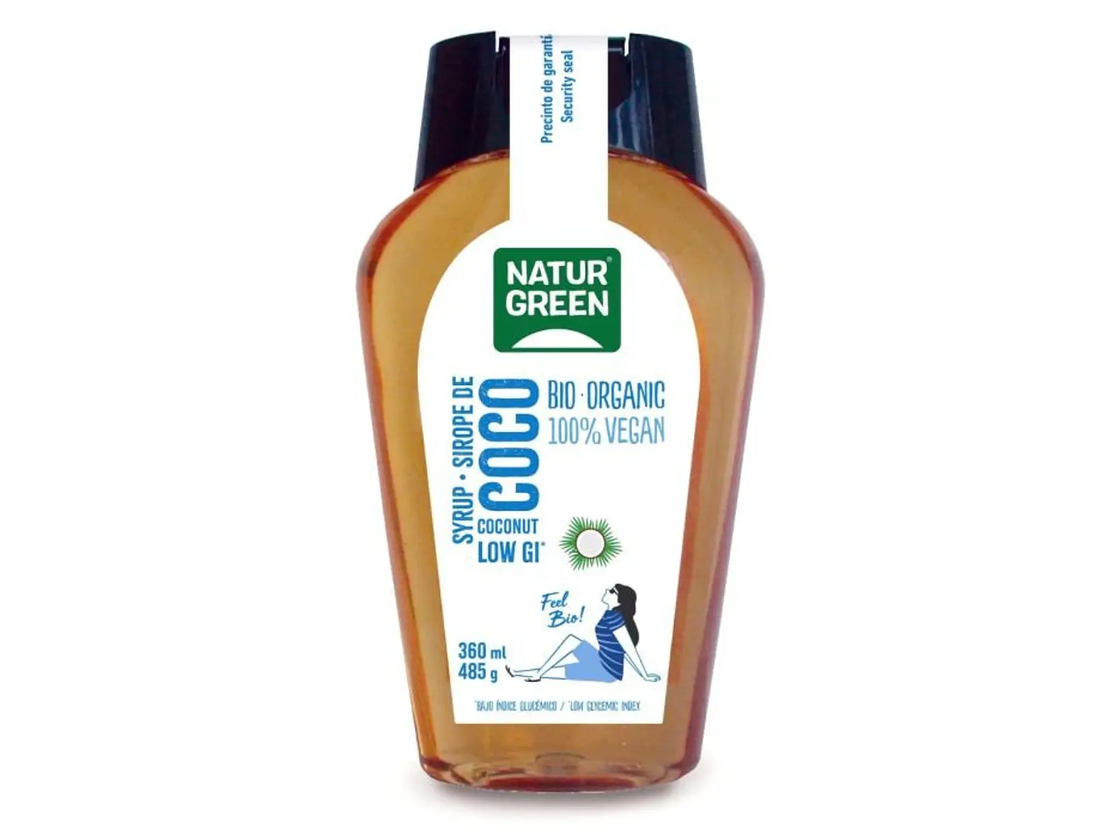 Xarope de Coco Bio 360 Ml Naturgreen 1