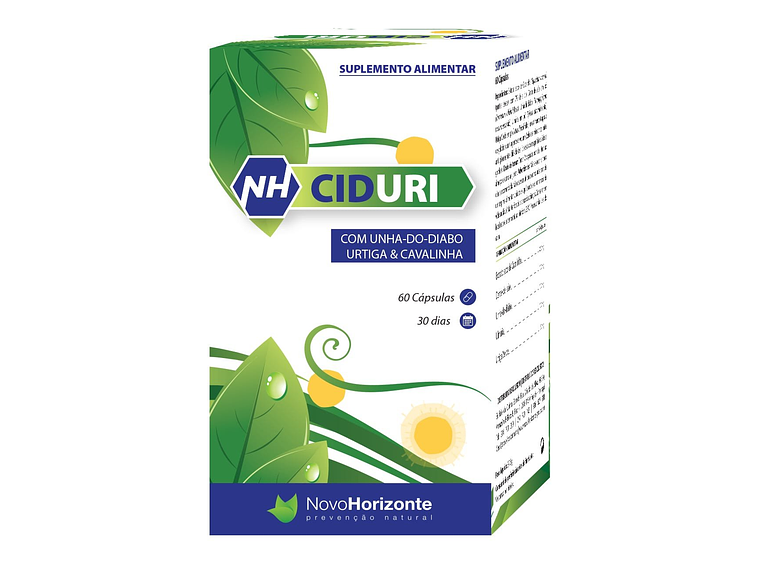 Cid Uri 60 Cápsulas Novo Horizonte 1