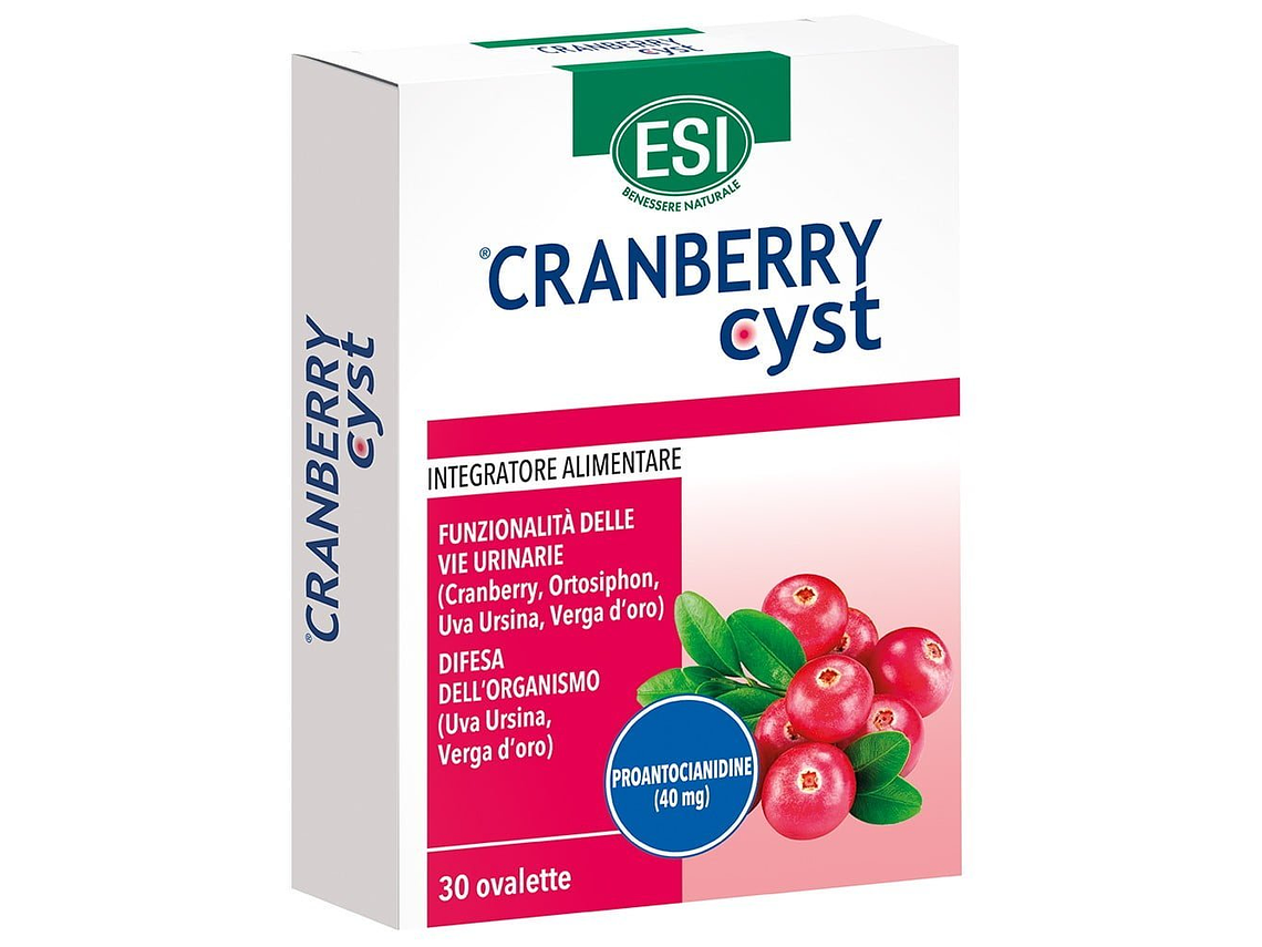 Cranberry Cyst 30 Comprimidos ESI 1