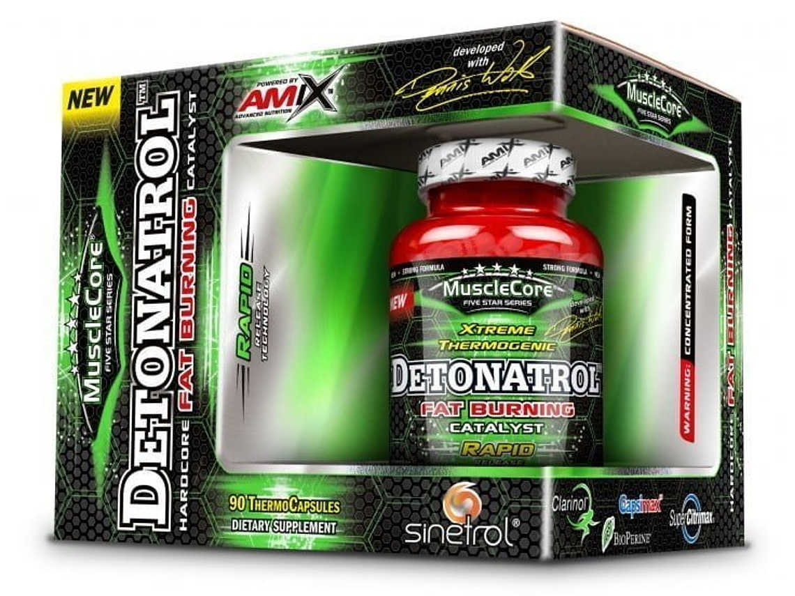 Detonatrol Fat Burner 90 Cápsulas Amix 1