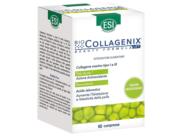 Biocollagenix Antioxidante 60 Comprimidos ESI 1