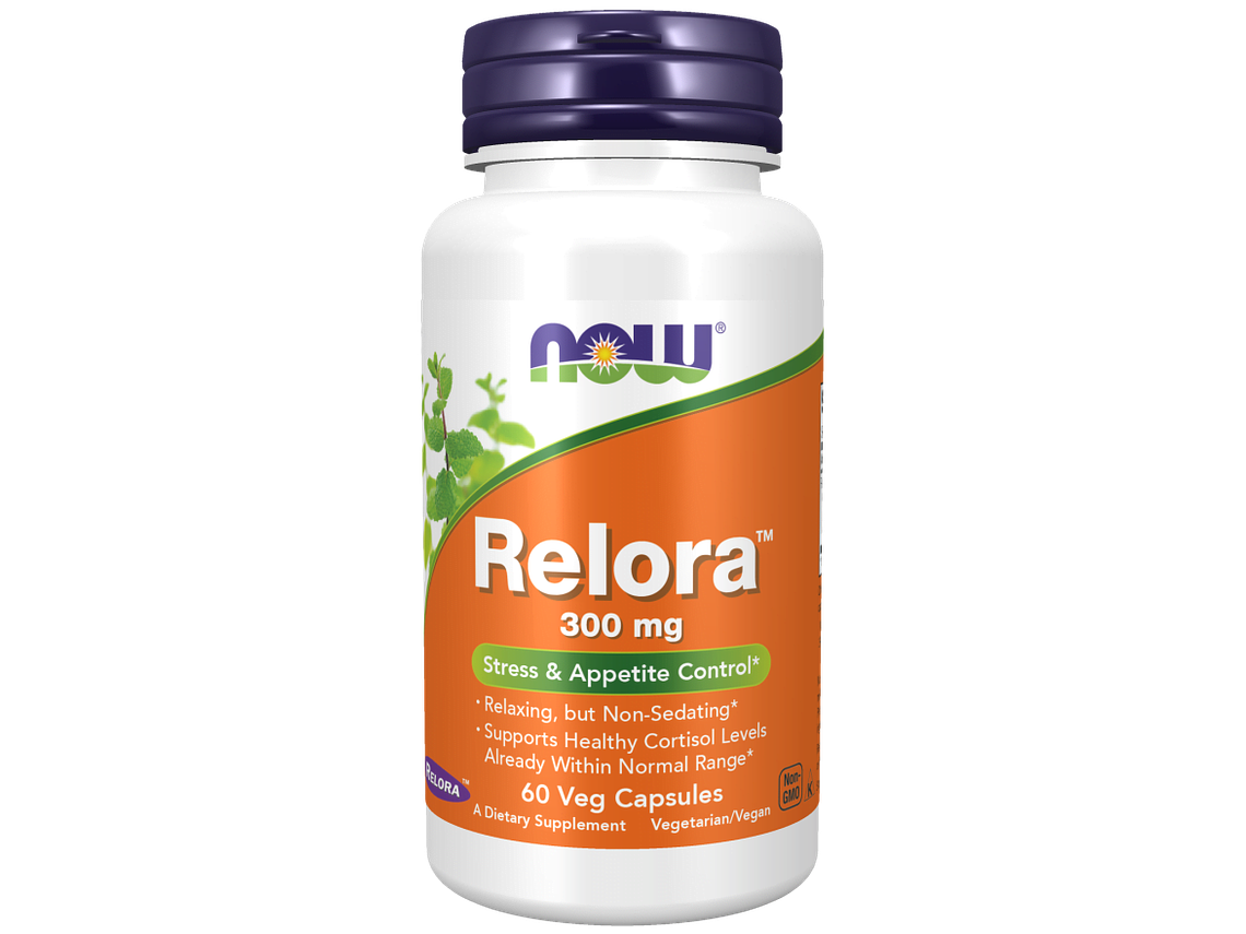 Relora 300 mg 60 Cápsulas Now 1